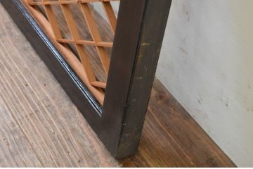 アンティーク建具　和モダンな空間を演出する組子欄間1枚(明り取り、明かり取り)(R-069359)