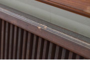 アンティーク建具　品のある空間を演出する筬(オサ)欄間1枚(明り取り、明かり取り、オサランマ)(R-069362)