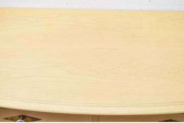 中古　IDC大塚家具取り扱い　リン・ホーリン(LYNN HOLLYN)　エレガントなデザインが素敵なドレッサー(鏡台、ミラー、化粧台)(R-069421)