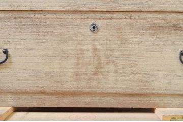 和製ビンテージ　素朴で温かな木肌が魅力の総桐箪笥ローチェスト(桐たんす、収納箪笥、引き出し、テレビ台、ローボード、テレビボード、和タンス、ヴィンテージ)(R-069433)