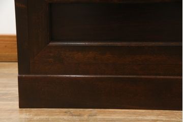 和製ビンテージ　松本民芸家具風　高山デザイン　落ち着きのある色味が素敵なチェスト(サイドボード、引き出し、テレビ台、テレビボード、ヴィンテージ)(R-069446)