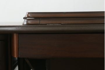 ジャンク品　イギリスアンティーク　SINGER(シンガー)社　置くだけで絵になる素敵な足踏みミシン(シンガーミシン、ミシンテーブル、ミシン台、工業用ミシン、サイドテーブル、ディスプレイ、英国)(R-069450)