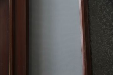 和製アンティーク　上手物!!　大正ロマンの雰囲気を高める漆塗りの大きな本箱(本棚、ブックケース、収納棚、書棚、戸棚、キャビネット、店舗什器)(R-069451)