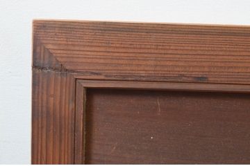 アンティーク建具　落ち着いた和の空間を演出してくれる透かし彫り欄間2枚セット(明り取り、明かり取り)(R-069463)