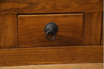 中古　桐材　上質な和の空間を演出する水屋箪笥サイドボード(サイドキャビネット、収納棚、戸棚、食器棚、茶棚)(R-069485)