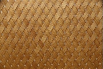 和製ビンテージ　希少な廃盤品　YAMAGIWA(ヤマギワ)　近藤昭作　竹のあかり　優しい明かりで和モダンな空間を演出する竹あんどんの天井照明(行灯、行燈、吊り下げ照明、ペンダントライト、シェード、電笠、ヴィンテージ)(R-069494)