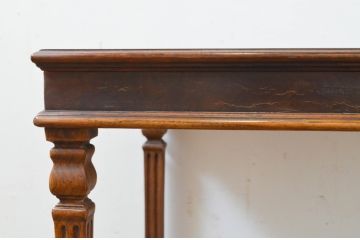 中古　DREXEL HERITAGE(ドレクセルヘリテイジ)　補助テーブル付きのクラシカルなサイドテーブル(ローテーブル、コーヒーテーブル、エンドテーブル、ナイトテーブル、飾り台)(R-069512)