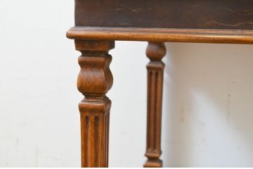 中古　DREXEL HERITAGE(ドレクセルヘリテイジ)　補助テーブル付きのクラシカルなサイドテーブル(ローテーブル、コーヒーテーブル、エンドテーブル、ナイトテーブル、飾り台)(R-069512)