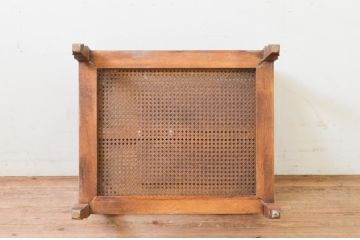 中古　DREXEL HERITAGE(ドレクセルヘリテイジ)　補助テーブル付きのクラシカルなサイドテーブル(ローテーブル、コーヒーテーブル、エンドテーブル、ナイトテーブル、飾り台)(R-069512)