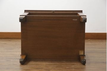 中古　DREXEL HERITAGE(ドレクセルヘリテイジ)　品のある佇まいが美しいサイドテーブル(電話台、飾り台、ナイトテーブル、コンソールテーブル)(R-069514)