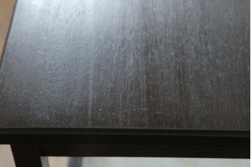 和製ビンテージ　カリモク家具(karimoku)　落ち着いたシックな色合いが魅力の電話台(サイドテーブル、コンソールテーブル、花台、飾り台、収納棚、戸棚、ヴィンテージ)(R-069530)