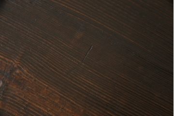 和製ビンテージ　波打つような珍しいデザインが特徴的なサイドテーブル(ナイトテーブル、コンソールテーブル、コーヒーテーブル、飾り台、ヴィンテージ)(R-069532)