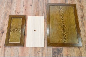 中古　美品　鉄刀木(タガヤサン)無垢材　内部が銅製の関西火鉢(ローテーブル、長火鉢、座卓、リビングテーブル、囲炉裏)(R-069552)
