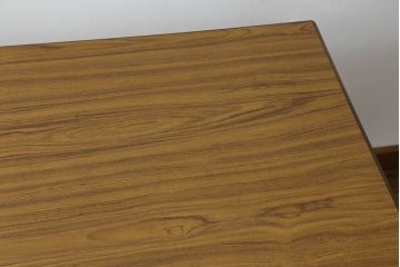 和製ビンテージ　美品!!　デコラ天板　WINDS太平　クラシカルな4人掛けダイニングテーブル(四人掛け、二人掛け、2人掛け、食卓、ヴィンテージ)(R-069562)