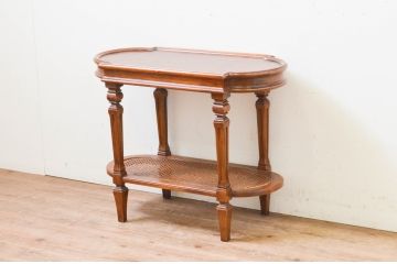 中古　DREXEL HERITAGE(ドレクセルヘリテイジ)　Cameo Classics(キャメオクラシックス)　クラシカルな空間を演出するサイドテーブル(コーヒーテーブル、エンドテーブル、飾り台)(定価約24万円)(R-069589)