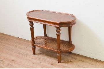 中古　DREXEL HERITAGE(ドレクセルヘリテイジ)　Cameo Classics(キャメオクラシックス)　クラシカルな空間を演出するサイドテーブル(コーヒーテーブル、エンドテーブル、飾り台)(定価約24万円)(R-069589)