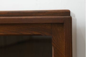 和製アンティーク　上手物!!　栓材　小振りで卓上にも取り入れやすい上質の収納棚(サイドキャビネット、戸棚、飾り棚)(R-069591)