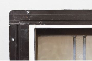 アンティーク建具　レトロな空間作りにおすすめなステンドグラス窓1枚(引き戸、ガラス戸、ガラス窓、ガラス扉、FIX、フィックス、嵌め殺し)(R-069598)