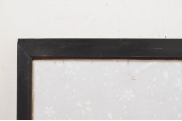 アンティーク建具　　和モダンな空間を演出する組子入り障子欄間1枚(明り取り、明かり取り)(R-069610)