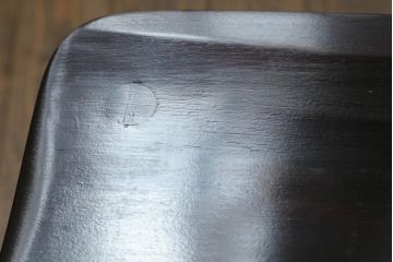 和製ビンテージ　松本民芸家具　#55型　レトロで温かみ漂うスピンドルチェア2脚セット(木製イス、板座チェア、ダイニングチェア、椅子、ヴィンテージ)(R-069622)