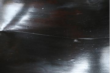 和製ビンテージ　松本民芸家具　#55型　レトロで温かみ漂うスピンドルチェア2脚セット(木製イス、板座チェア、ダイニングチェア、椅子、ヴィンテージ)(R-069622)