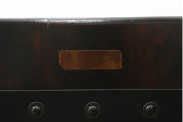 和製ビンテージ　松本民芸家具　#55型　レトロで温かみ漂うスピンドルチェア2脚セット(木製イス、板座チェア、ダイニングチェア、椅子、ヴィンテージ)(R-069622)