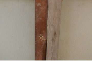 アンティーク建具　レトロな空間作りにおすすめなガラス窓4枚セット(引き戸、ガラス戸)(R-069643)