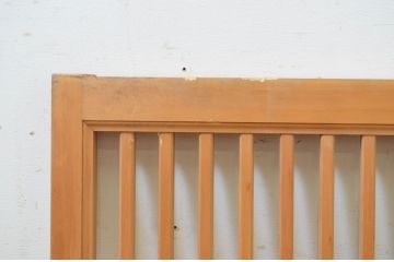 ビンテージ建具　洗練された和モダンな雰囲気の格子窓1枚(格子戸、引き戸、ヴィンテージ)(R-069646)