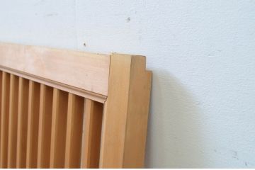 ビンテージ建具　洗練された和モダンな雰囲気の格子窓1枚(格子戸、引き戸、ヴィンテージ)(R-069646)