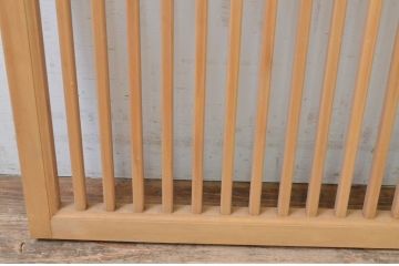ビンテージ建具　洗練された和モダンな雰囲気の格子窓1枚(格子戸、引き戸、ヴィンテージ)(R-069646)