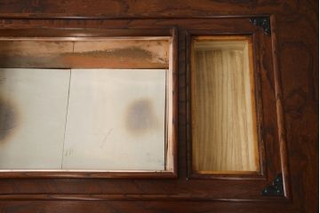 中古　岩谷堂箪笥　重厚感ある金具と佇まいが魅力の長火鉢(木製火鉢、ローテーブル、座卓)(R-069684)
