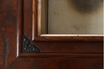 中古　岩谷堂箪笥　重厚感ある金具と佇まいが魅力の長火鉢(木製火鉢、ローテーブル、座卓)(R-069684)