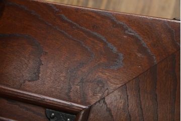 中古　岩谷堂箪笥　重厚感ある金具と佇まいが魅力の長火鉢(木製火鉢、ローテーブル、座卓)(R-069684)