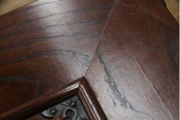 中古　岩谷堂箪笥　重厚感ある金具と佇まいが魅力の長火鉢(木製火鉢、ローテーブル、座卓)(R-069684)