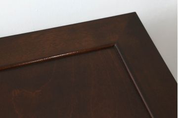 中古　美品　松本民芸家具　#505型　落ち着きのある色合いが和モダンな印象を深める茶箪笥(飾り棚、茶棚、収納棚、戸棚)(定価約30万円)(R-069685)
