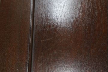 中古　美品　松本民芸家具　#505型　落ち着きのある色合いが和モダンな印象を深める茶箪笥(飾り棚、茶棚、収納棚、戸棚)(定価約30万円)(R-069685)