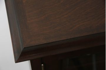 中古　美品　松本民芸家具　和モダンな雰囲気漂うC型サイドボード(サイドキャビネット、収納棚、戸棚、飾り棚)(R-069688)