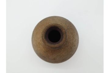備前　人間国宝　藤原雄　徳利(共箱付き、とっくり、酒器、和食器)(R-069700)