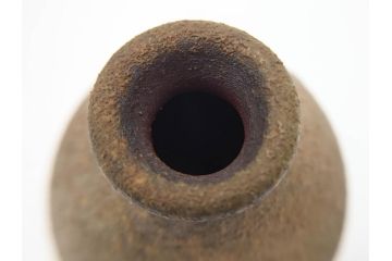 備前　人間国宝　藤原雄　徳利(共箱付き、とっくり、酒器、和食器)(R-069700)