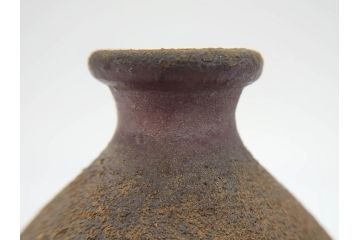 備前　人間国宝　藤原雄　徳利(共箱付き、とっくり、酒器、和食器)(R-069700)