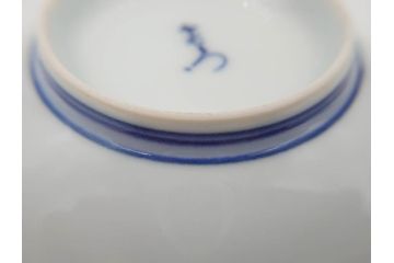 今泉今右衛門　綿牡丹絵　小皿5枚(八角皿、色鍋島、和食器、共箱付き)(R-069703)