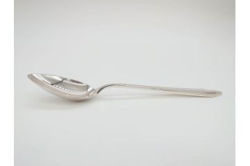 昭和レトロ　天賞堂　SILVER(シルバー)950　銀製　総重量約84g　上品な雰囲気溢れるスプーン3本・楊枝5本セット(箱付き、カトラリー)(R-069705)