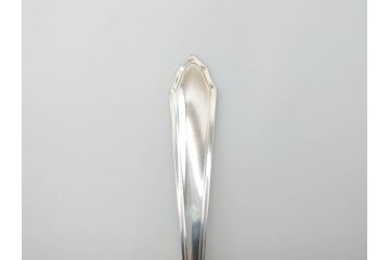 昭和レトロ　天賞堂　SILVER(シルバー)950　銀製　総重量約84g　上品な雰囲気溢れるスプーン3本・楊枝5本セット(箱付き、カトラリー)(R-069705)