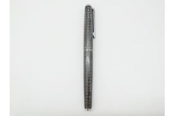PILOT(パイロット)　〈M〉14K-585　H484　スターリングシルバー　PILOT CUSTOM STERLING SILVER JAPAN　御守　大本山　増上寺　般若心経　スペアーインキブルー付き　万年筆(共箱付き、筆記具、文具)(R-069707)