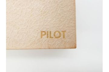 PILOT(パイロット)　〈M〉14K-585　H484　スターリングシルバー　PILOT CUSTOM STERLING SILVER JAPAN　御守　大本山　増上寺　般若心経　スペアーインキブルー付き　万年筆(共箱付き、筆記具、文具)(R-069707)