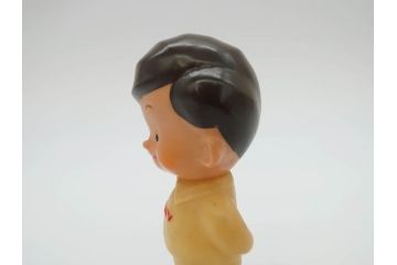 当時物　ソニー坊や　SONY　CORP　JARAN　キャラクター　フィギュア　10cm　可愛らしくて癒されるソフビ人形2体(置物)(R-069709)