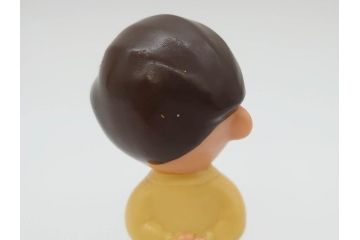 当時物　ソニー坊や　SONY　CORP　JARAN　キャラクター　フィギュア　10cm　可愛らしくて癒されるソフビ人形2体(置物)(R-069709)
