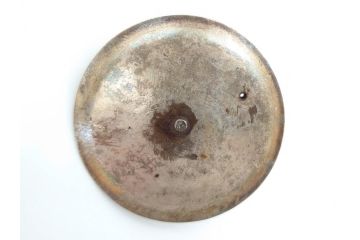 時代物　桜紋が味わい深い魅力を放つ湯沸(銅瓶、鉄瓶、茶道具、湯瓶、共箱付き)(R-069714)