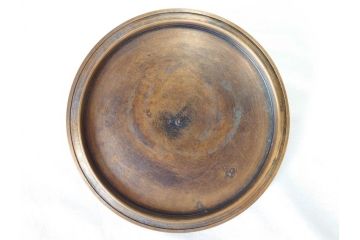 釜師　大国　藤兵衛　茶来渇　飯来飢　替蓋付き　不審庵　味わい深く上質な造りの茶飯釜(茶道具、大國、共箱付き)(R-069716)