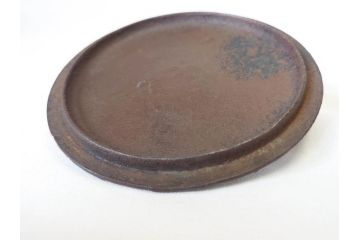 釜師　大国　藤兵衛　茶来渇　飯来飢　替蓋付き　不審庵　味わい深く上質な造りの茶飯釜(茶道具、大國、共箱付き)(R-069716)